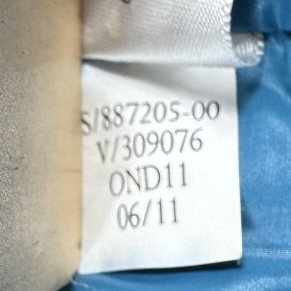 Old Navy Plus 1X Puffer Jacket Hooded Quilted Blue Nylon Warm Winter Coat Womans - Picture 7 of 13